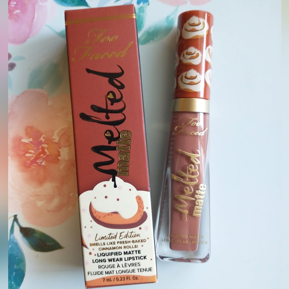 Too Faced Melted Matte Lipstick in Cinnamon Rolls